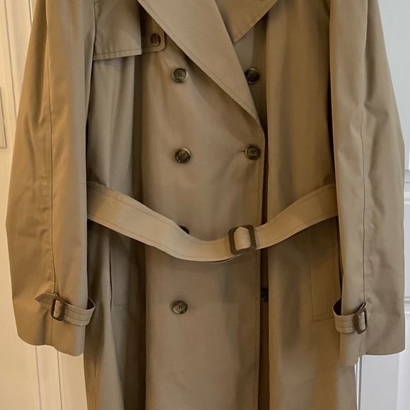 Vintage Men’s London Fog Trench Coat,44 Long - Picture 2 of 13